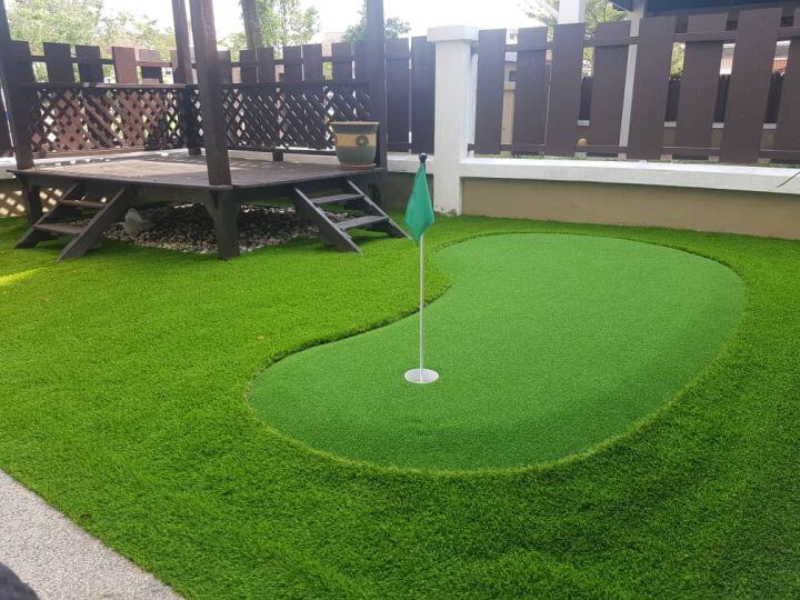 artificial grass garden golf